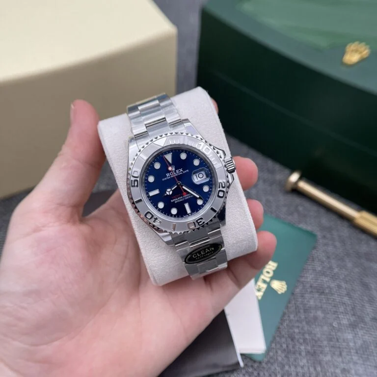 Dong-Ho-Rolex-Yacht-Master-116622-Mat-So-Xanh-Clean-Factory-40mm-3-768x768-1 Rolex Yacht-Master 126622 904L Steel CSF 1:1 Best Edition Blue Dial on SS Bracelet Super Clone - Image 10