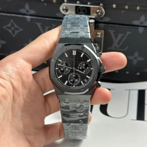 Royal Oak Chrono 26240CE 41mm Ceramic/Cer Black Dial