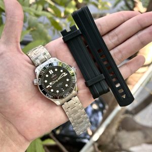 Omega Seamaster Diver 300M Steel Black Dial Best Replica 42mm