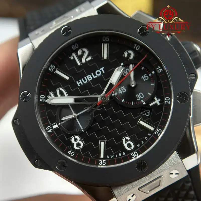 Hublot-Big-Bang-Chronograph-Titanium-Ceramic-20th-Anniversary-Best-Replica-10-800x800 Hublot Big Bang Chronograph Titanium Ceramic 20th Anniversary Best Replica BBA 43mm - Image 5