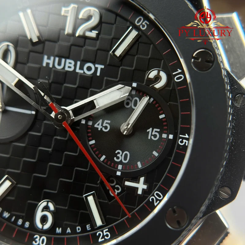 Hublot-Big-Bang-Chronograph-Titanium-Ceramic-20th-Anniversary-Best-Replica-11-800x800 Hublot Big Bang Chronograph Titanium Ceramic 20th Anniversary Best Replica BBA 43mm - Image 7