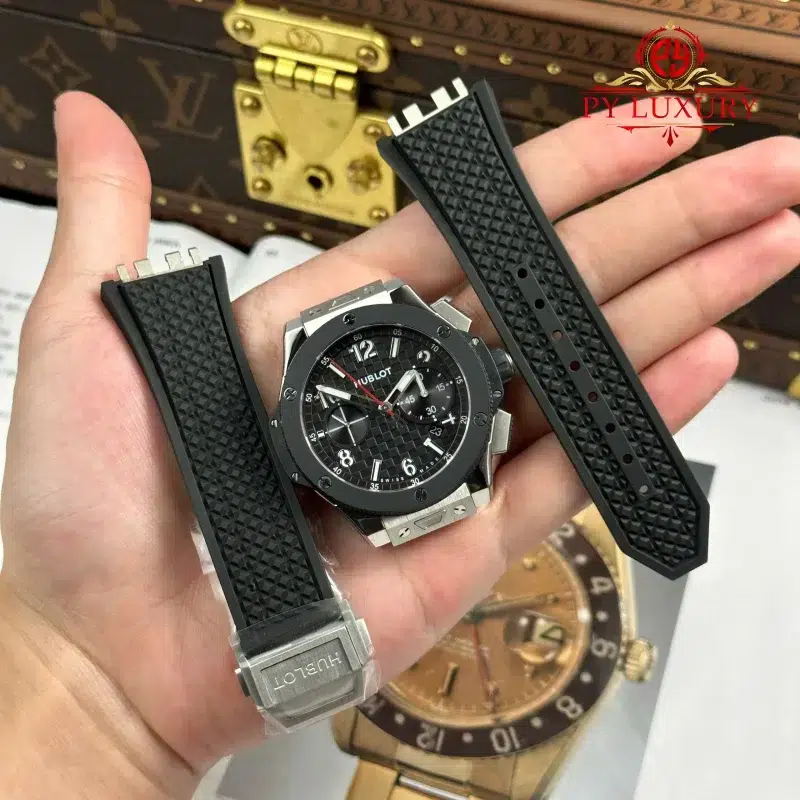 Hublot-Big-Bang-Chronograph-Titanium-Ceramic-20th-Anniversary-Best-Replica-5-800x800 Hublot Big Bang Chronograph Titanium Ceramic 20th Anniversary Best Replica BBA 43mm - Image 4