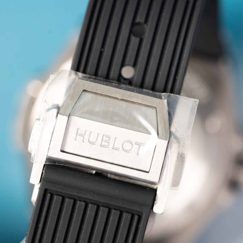 Hublot-Big-Bang-One-Click-Steel-Black-Pave-Da-CZ-9-scaled-800x800 Hublot Big Bang One Click Steel Black Pav¨¦ Baguette CZ Stone Bezel Replica 39mm - Image 9