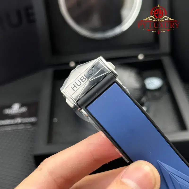 Hublot-Big-Bang-Sang-Bleu-II-Titanium-Blue-Rubber-Strap-12-800x800 Hublot Big Bang Sang Bleu II Titanium Blue Rubber Strap Best Replica BBF 45mm - Image 12