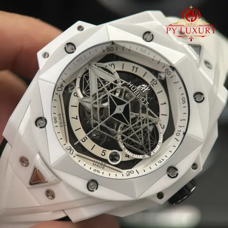 Hublot-Big-Bang-Sang-Bleu-II-White-Ceramic-Rubber-Top-Quality-Replica-6-800x800 Hublot Big Bang Sang Bleu II White Ceramic Rubber Top Quality Replica BBF 45mm - Image 6
