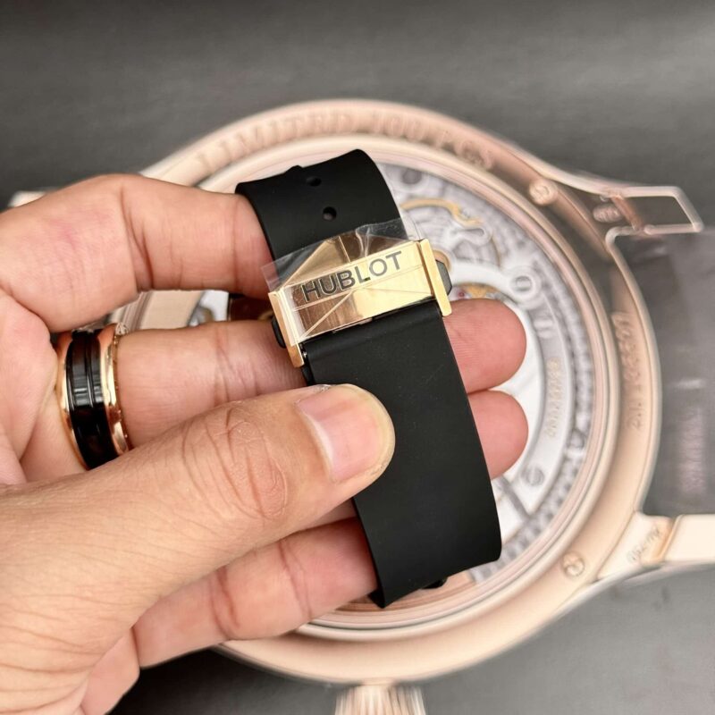 Hublot-Big-Bang-Sang-Blue-II-King-Gold-Black-Dial-6-800x800 Hublot Big Bang Sang Bleu II King Gold Black Dial Best Replica BBF 45mm - Image 6