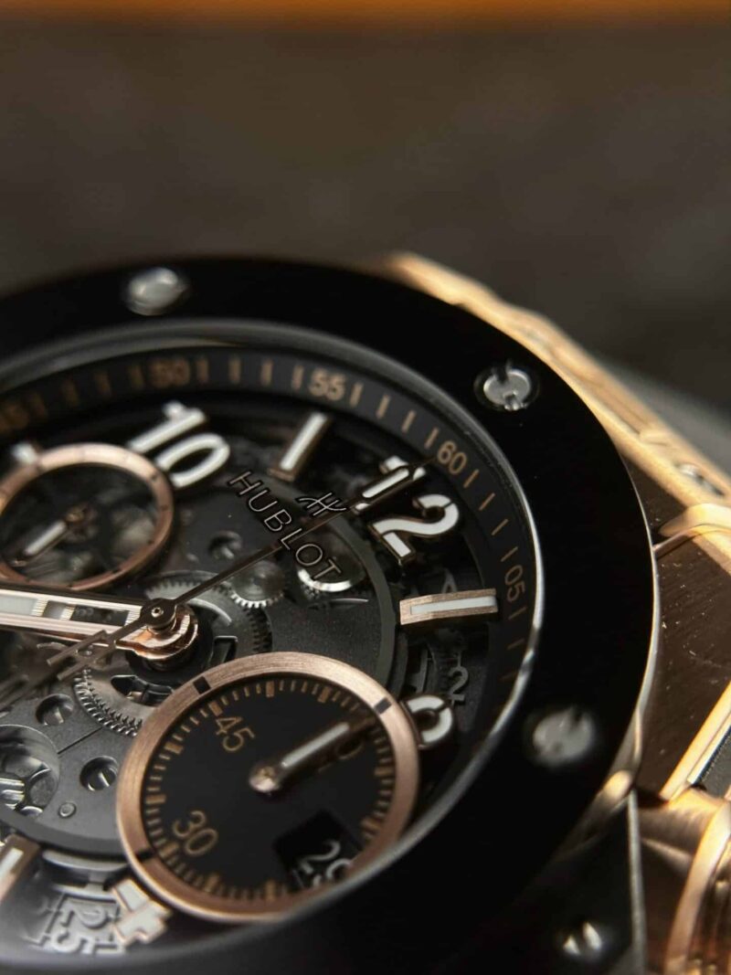 Hublot-Big-Bang-Unico-King-Gold-Black-Ceramic-42mm-5-800x1067 Hublot Big Bang Unico King Gold Black Ceramic Best Replica 42mm - Image 5