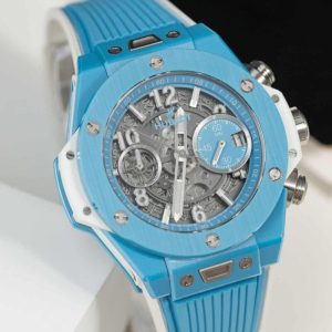 Hublot Big Bang Unico Sky Blue Ceramic Best Replica BBF 42mm