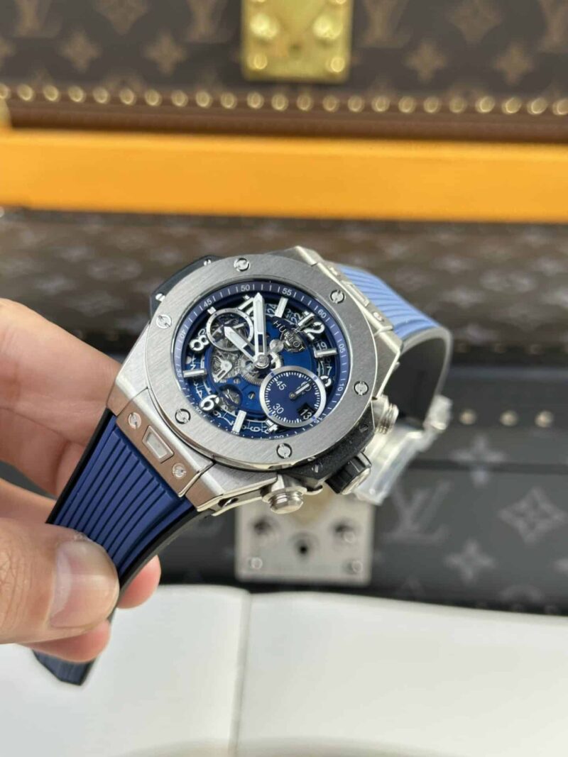 Hublot-Big-Bang-Unico-Titanium-Blue-42mm-3-800x1067 Hublot Big Bang Unico Titanium Blue Best Quality Replica 42mm - Image 3