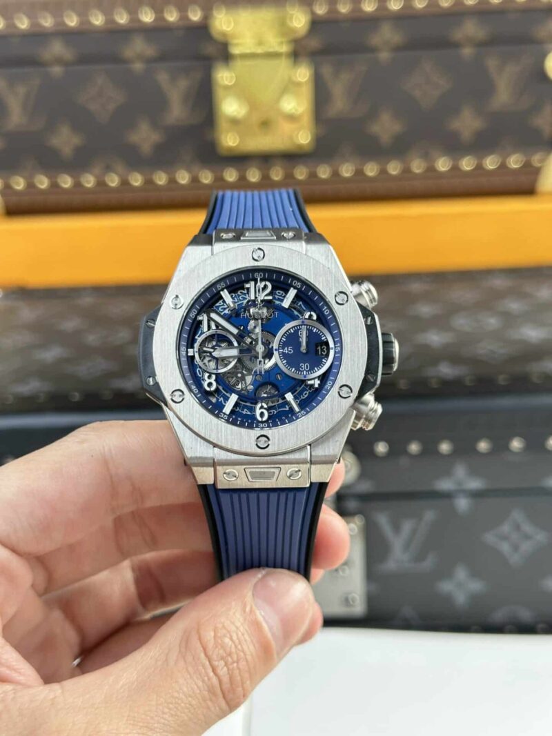 Hublot-Big-Bang-Unico-Titanium-Blue-42mm-800x1067 Hublot Big Bang Unico Titanium Blue Best Quality Replica 42mm
