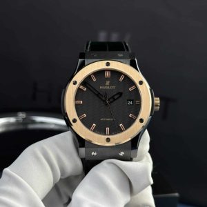 Hublot Classic Fusion Ceramic King Gold Carbon Dial Super Clone 42mm