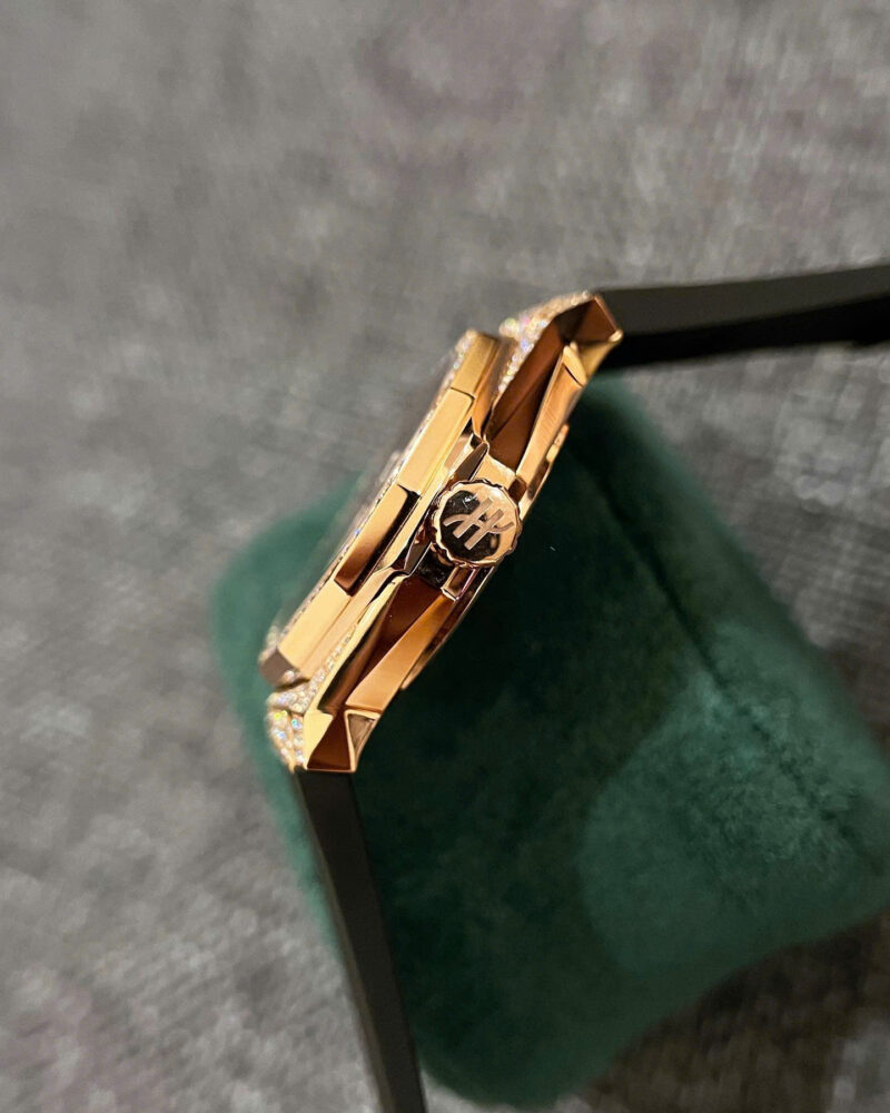 Hublot-Classic-Fusion-Orlinski-King-Gold-Diamond-Pave-6-800x1000 Hublot Classic Fusion Orlinski King Gold Pav¨¦ Black Dial Custom Moissanite 40mm - Image 6