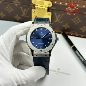 Hublot Classic Fusion Titanium Navy Blue Dial 1:1 Best Replica JJZ 45mm