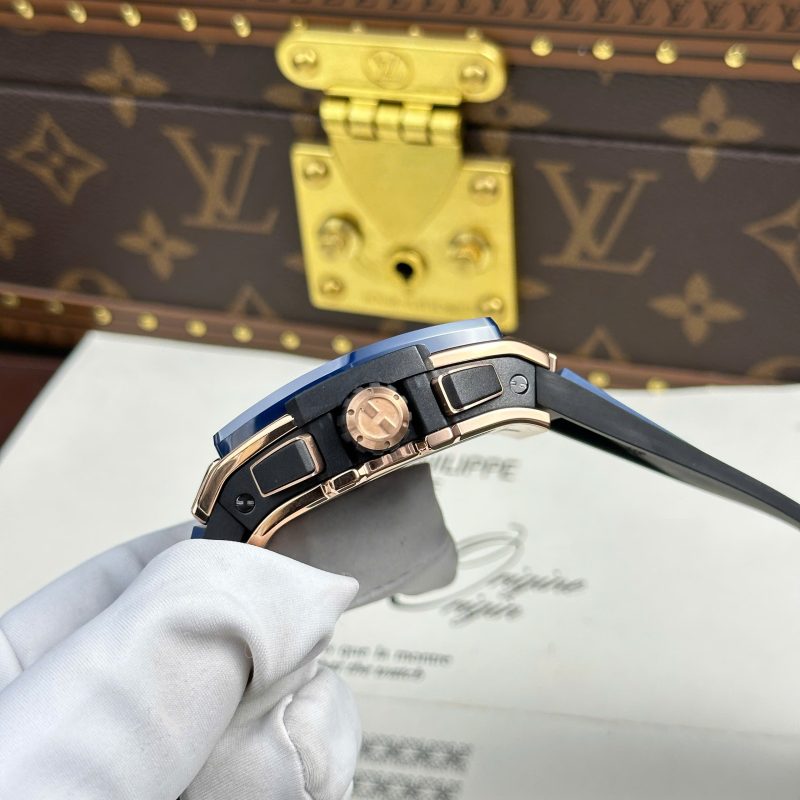 Hublot-Spirit-of-Big-Bang-King-Gold-Blue-Ceramic-Best-Replica-7-800x800 Hublot Spirit of Big Bang King Gold Blue Ceramic Best Replica BBF 42mm - Image 7