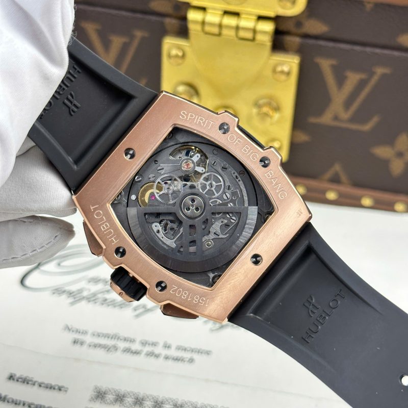 Hublot-Spirit-of-Big-Bang-King-Gold-Blue-Ceramic-Best-Replica-8-800x800 Hublot Spirit of Big Bang King Gold Blue Ceramic Best Replica BBF 42mm - Image 8