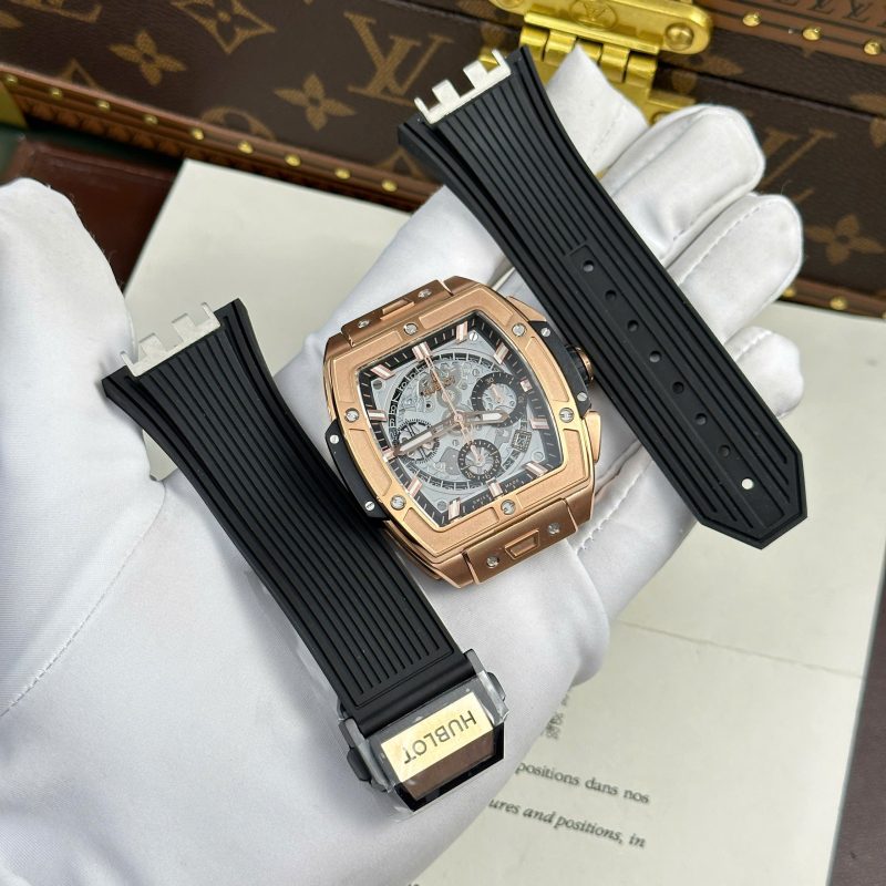 Hublot-Spirit-of-Big-Bang-King-Gold-Grey-Dial-Best-Replica-2-800x800 Hublot Spirit of Big Bang King Gold Grey Dial Best Replica 42mm - Image 2