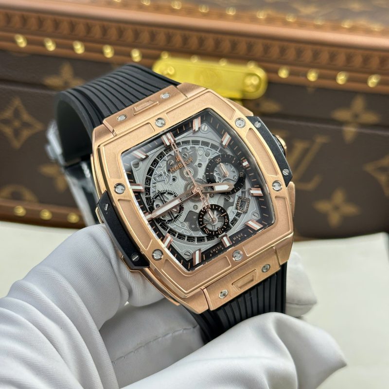 Hublot-Spirit-of-Big-Bang-King-Gold-Grey-Dial-Best-Replica-3-800x800 Hublot Spirit of Big Bang King Gold Grey Dial Best Replica 42mm - Image 3