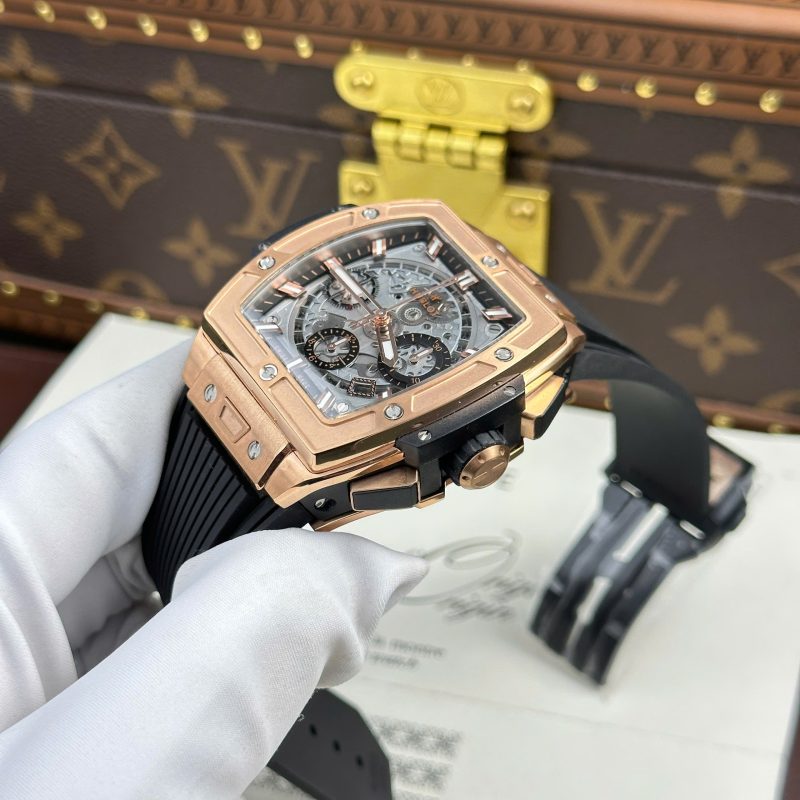 Hublot-Spirit-of-Big-Bang-King-Gold-Grey-Dial-Best-Replica-4-800x800 Hublot Spirit of Big Bang King Gold Grey Dial Best Replica 42mm - Image 4