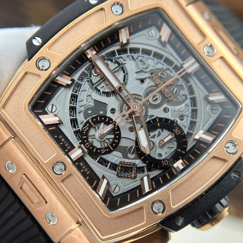 Hublot-Spirit-of-Big-Bang-King-Gold-Grey-Dial-Best-Replica-5-800x800 Hublot Spirit of Big Bang King Gold Grey Dial Best Replica 42mm - Image 5