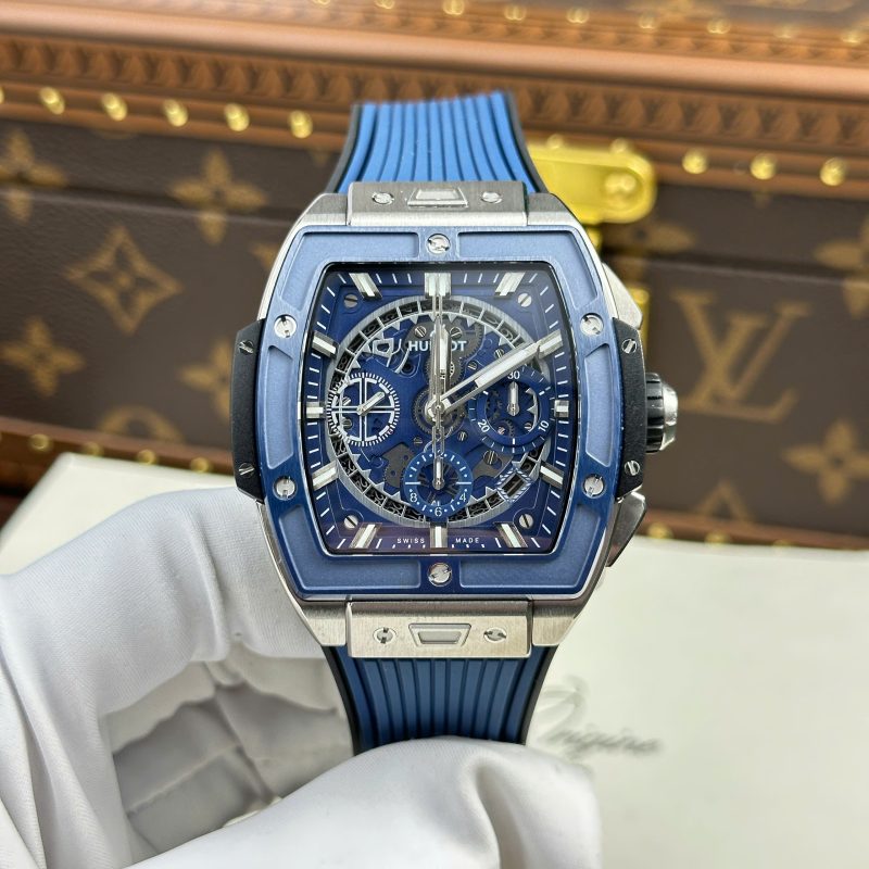 Hublot-Spirit-of-Big-Bang-Titanium-Blue-Ceramic-Blue-Dial-1-800x800 Hublot Spirit of Big Bang Titanium Blue Ceramic Blue Dial Rubber Strap 1:1 Best Replica BBF 42mm