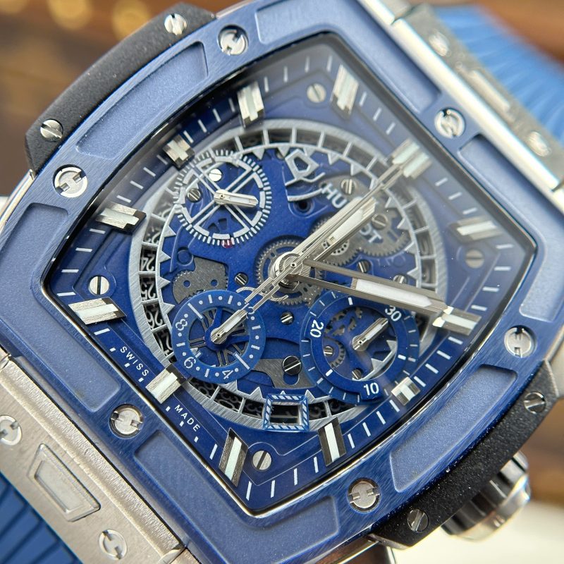 Hublot-Spirit-of-Big-Bang-Titanium-Blue-Ceramic-Blue-Dial-5-800x800 Hublot Spirit of Big Bang Titanium Blue Ceramic Blue Dial Rubber Strap 1:1 Best Replica BBF 42mm - Image 5