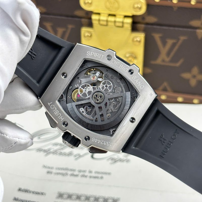 Hublot-Spirit-of-Big-Bang-Titanium-Blue-Ceramic-Blue-Dial-8-800x800 Hublot Spirit of Big Bang Titanium Blue Ceramic Blue Dial Rubber Strap 1:1 Best Replica BBF 42mm - Image 8