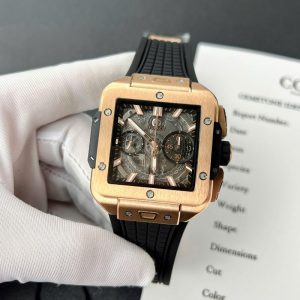 Hublot Square Bang Unico King Gold Best Quality Replica BBF 42mm