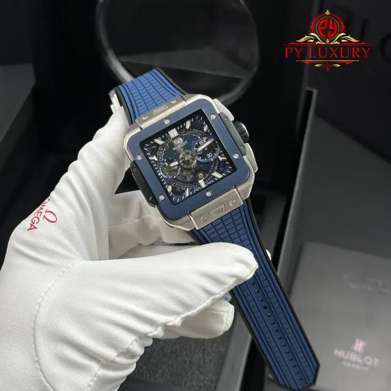 Hublot-Square-Bang-Unico-Titanium-Blue-Ceramic-Best-Replica-BBF-1-800x800 Hublot Square Bang Unico Titanium Ceramic Blue Best Replica BBF 42mm