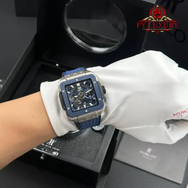 Hublot-Square-Bang-Unico-Titanium-Blue-Ceramic-Best-Replica-BBF-12-800x800 Hublot Square Bang Unico Titanium Ceramic Blue Best Replica BBF 42mm - Image 12