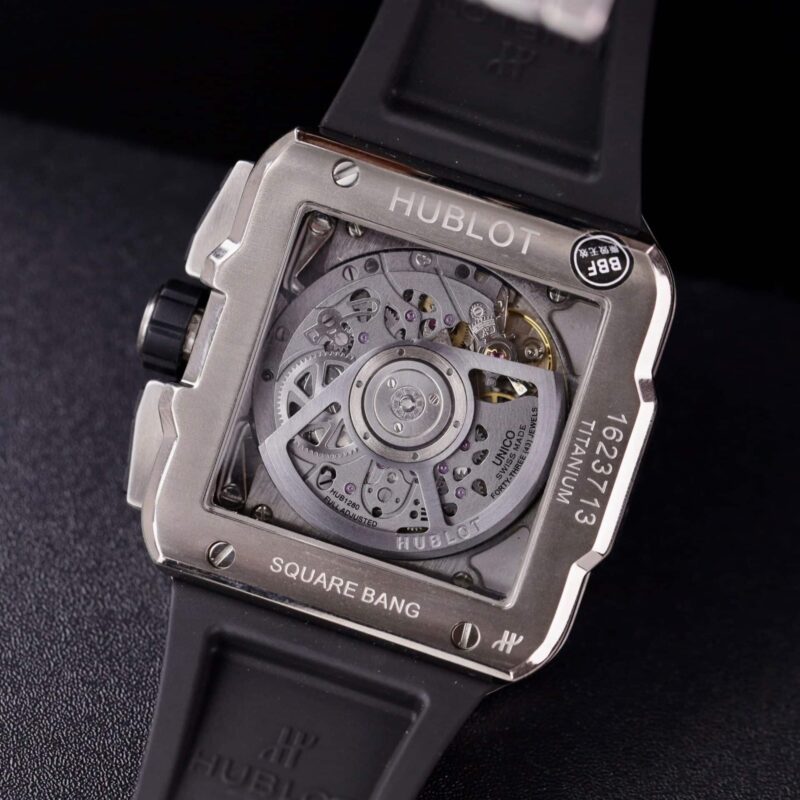 Hublot-Square-Bang-Unico-Titanium-Iced-Out-Moissanite-8-800x800 Hublot Square Bang Titanium Iced Out Moissanite Top Quality Replica 42mm - Image 8