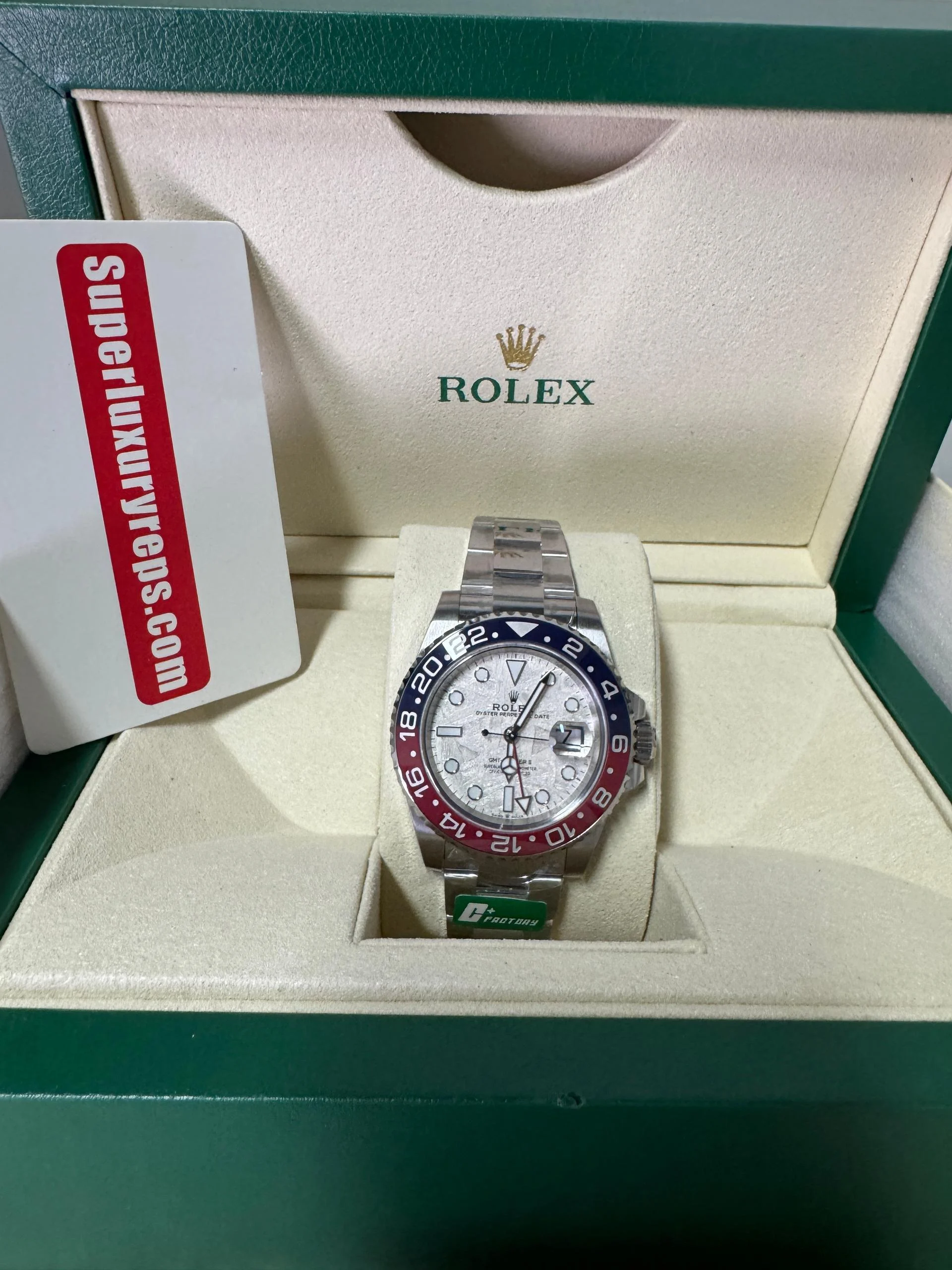 IMG-20250505-WA0033 Rolex GMT-Master II watch meteorite dial - Image 2