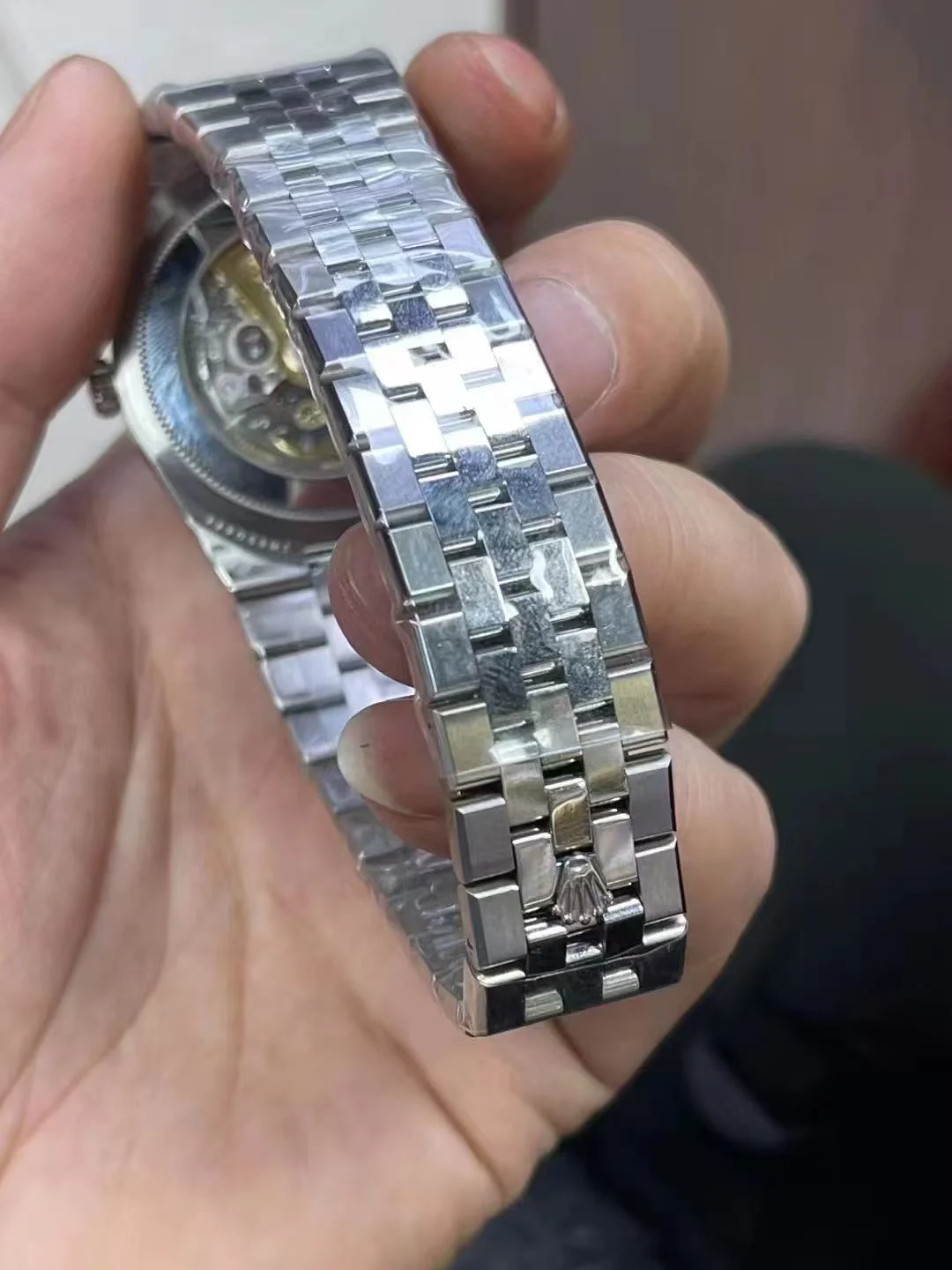 IMG-20250603-WA0125 Rolex Land-Dweller 127334 White Honeycomb Super Clone - Image 5
