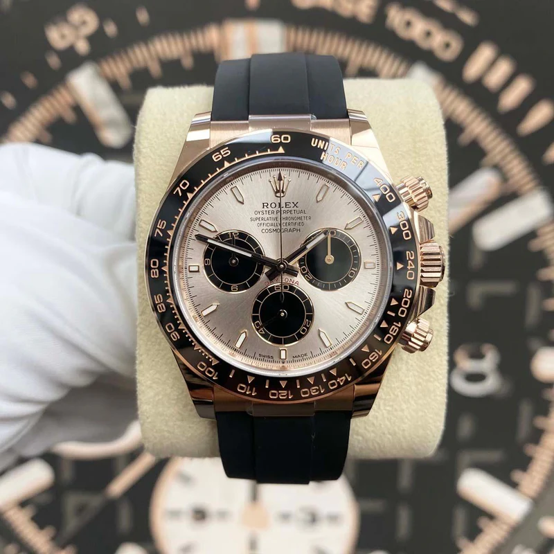 IMG_1409 Daytona 126515 40mm Rose Gold/Rubber with Rose Gold Dial - Image 2