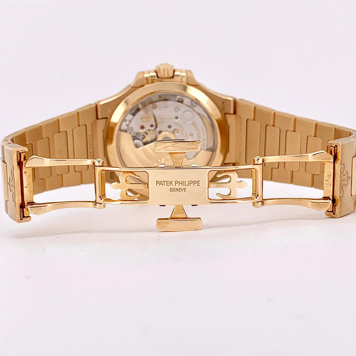Nautilus-71181R-_5 Patek Philippe Nautilus 7118/1R Rose Gold Golden Brown Dial - Image 5
