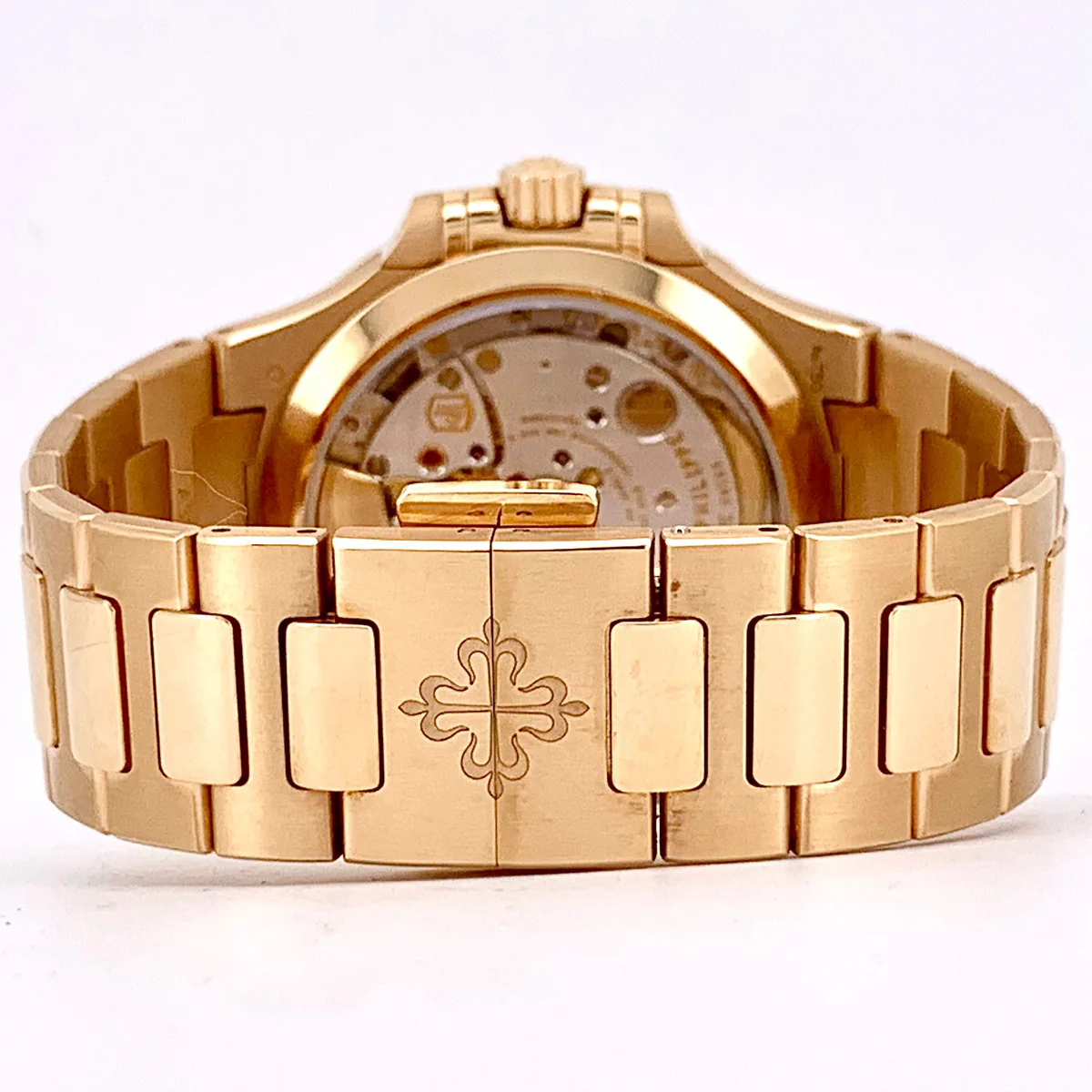 Nautilus-71181R-_6 Patek Philippe Nautilus 7118/1R Rose Gold Golden Brown Dial - Image 6