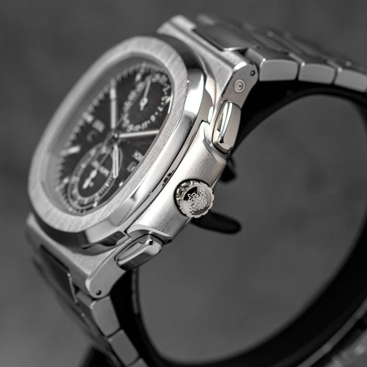 Nautilus5990-1ATravelTime_-3-1 Patek Philippe Nautilus 5990/1A Travel Time Steel Black Dial - Image 4