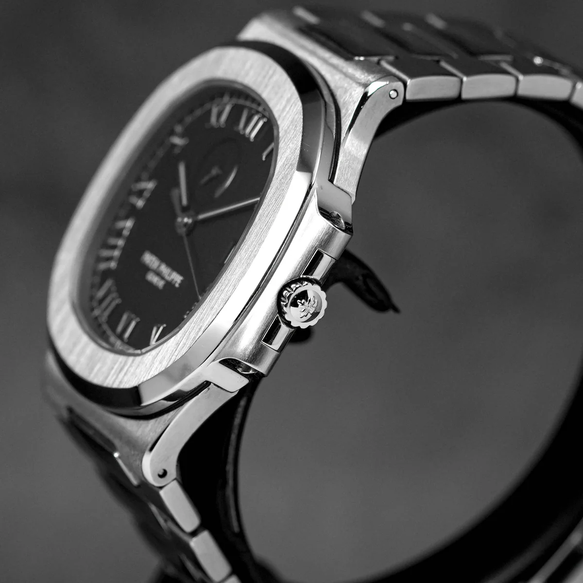 NautilusComet3710-4 Patek Philippe Nautilus 3710/1A-001 Comet Black Roman Dial - Image 4