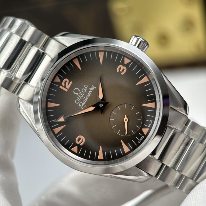 OMEGA-Seamaster-Railmaster-Brown-Dial-Steel-Best-Replica-4-800x800 Omega Seamaster Railmaster 235.10.38.20.13.001 Steel Brown Dial Best Replica VSF 38mm - Image 4