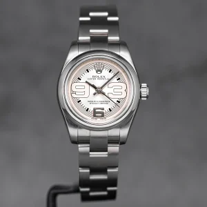 Oyster Perpetual 26mm Silver 369 Dial