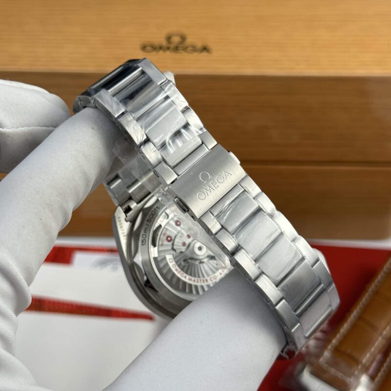Omega-Aqua-Terra-Worldtimer-GMT-White-Dial-10-800x800 Omega Aqua Terra Worldtimer GMT White Dial Best Replica VSF 43mm - Image 10