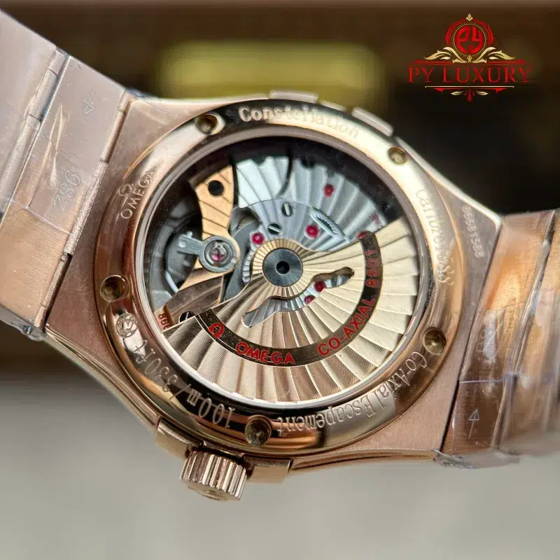 Omega-Constellation-123.50.38.21.02.001-Red-Gold-Silver-Dial-Best-Replica-10-800x800 Omega Constellation 123.50.38.21.02.001 Red Gold Silver Dial Best Replica 38mm - Image 10