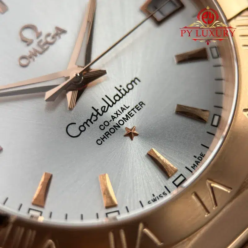 Omega-Constellation-123.50.38.21.02.001-Red-Gold-Silver-Dial-Best-Replica-7-800x800 Omega Constellation 123.50.38.21.02.001 Red Gold Silver Dial Best Replica 38mm - Image 7
