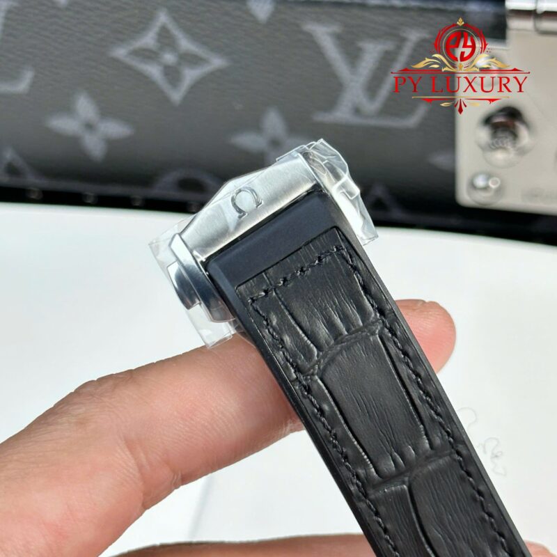 Omega-Constellation-Black-Dial-Black-Ceramic-Bezel-10-800x800 Omega Constellation Black Dial Black Ceramic Bezel Leather Strap Best Replica VSF 41mm - Image 10