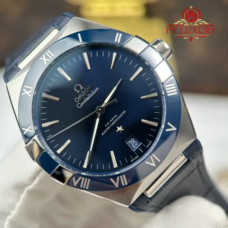 Omega-Constellation-Chronometer-Blue-Dial-131.33.41.21.03.001-Leather-Strap-4-800x800 Omega Constellation Chronometer 131.33.41.21.03.001 Blue Dial Leather Strap Best Replica 41mm - Image 4