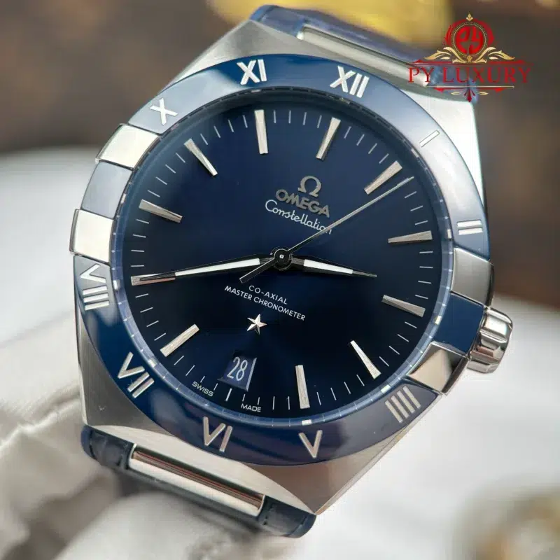 Omega-Constellation-Chronometer-Blue-Dial-131.33.41.21.03.001-Leather-Strap-5-800x800 Omega Constellation Chronometer 131.33.41.21.03.001 Blue Dial Leather Strap Best Replica 41mm - Image 5
