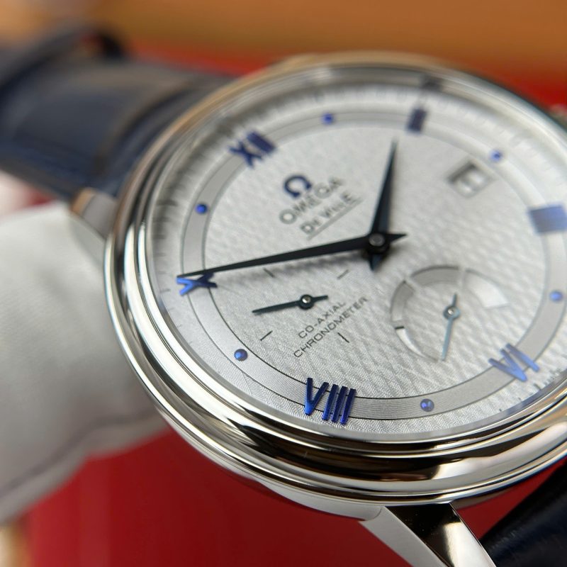 Omega-De-Ville-Prestige-Power-Reserve-Grey-Dial-Leather-9-800x800 Omega De Ville Prestige Power Reserve Grey Dial Blue Leather Strap Best Clone 39.5mm - Image 9