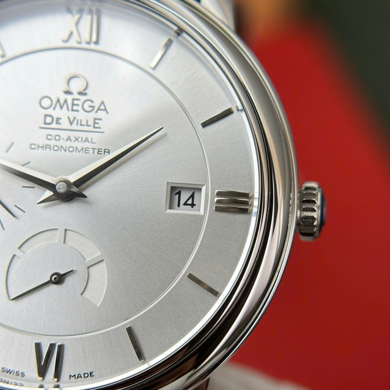 Omega-De-Ville-Prestige-Power-Reserve-Silver-Dial-424.13.40.21.02.005-Leather-7-800x800 Omega De Ville Prestige Power Reserve Silver Dial Black Leather Strap Best Clone 39.5mm - Image 7