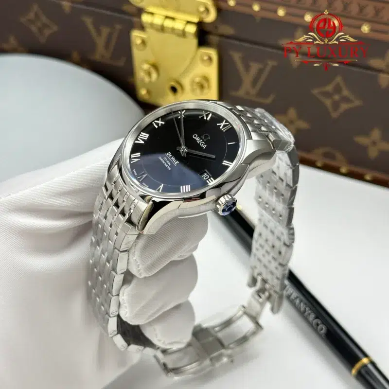 Omega-DeVille-Co-Axial-Chronometer-431.10.41.21.01.001-Black-Dial-3-800x800 Omega DeVille Co-Axial Chronometer 431.10.41.21.01.001 Black Dial Best Replica VSF 41mm - Image 3