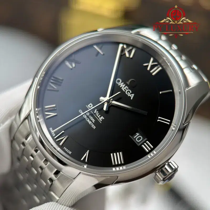 Omega-DeVille-Co-Axial-Chronometer-431.10.41.21.01.001-Black-Dial-5-800x800 Omega DeVille Co-Axial Chronometer 431.10.41.21.01.001 Black Dial Best Replica VSF 41mm - Image 5