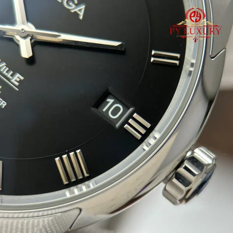 Omega-DeVille-Co-Axial-Chronometer-431.10.41.21.01.001-Black-Dial-7-800x800 Omega DeVille Co-Axial Chronometer 431.10.41.21.01.001 Black Dial Best Replica VSF 41mm - Image 7